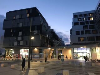 Vista dalla nuova piazza