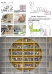 La seconda menzione speciale è andata al progetto Live-Work Complex Kalkbreite degli svizzeri Muller Sigrist Architekten (credits by, Muller Sigrist Architekten)