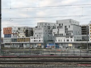 Vista dalla metropolitana