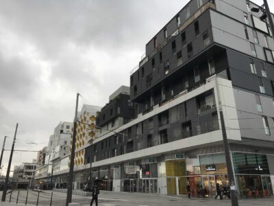 Facciata corpo sud-ovest