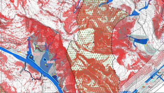Fonte: Comune di Messina, Variante di tutela ambientale, Stralcio zona Giampilieri, 2015