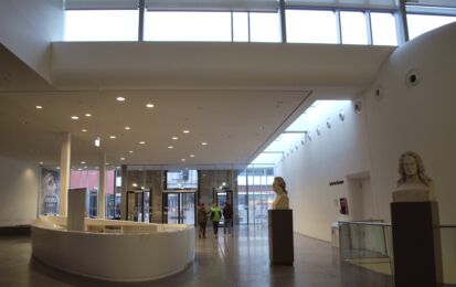 Lipsia, Augusteum vista verso il Forum Leibniziano ©Daniela Völkel