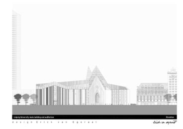 Lipsia, prospetto principale ©Erick Van Egeraat