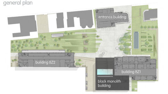 NOI Techpark, planimetria generale