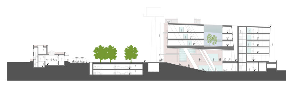 NOI Techpark, sezioni