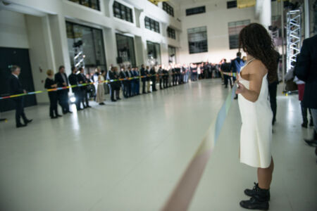 NOI Techpark, un momento della cerimonia inaugurale (foto Ivo Corrà | IDM Südtirol / Alto Adige)