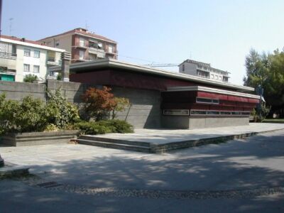 Bruno Zevi, Biblioteca civica Luigi Einaudi a Dogliani (Cuneo, 1963)