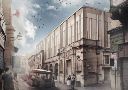 St. John's Co Cathedral Museum Extension render