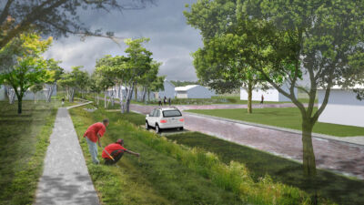 Strada galleggiante, New Orleans (Bosch Slabbers)