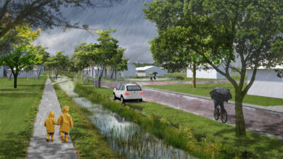 Strada galleggiante, New Orleans (Bosch Slabbers)