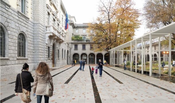 3° classificato, piazza Dante (© LABICS, capogruppo)