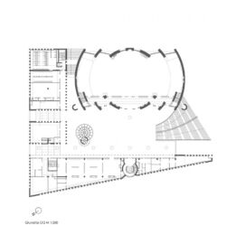 Colonia, pianta piano terra ©Architektbüro Paul Böhm