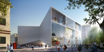 Teatro di Tirana (Courtesy of BIG – Bjarke Ingels Group)
