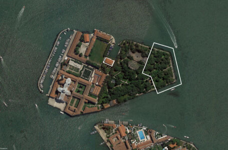 Venezia, Isola di San Giorgio. Il bosco
