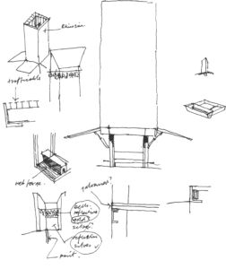 Sean Godsell, schizzo di studio