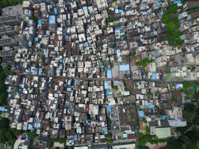 Aerial View of Nantou Old Town