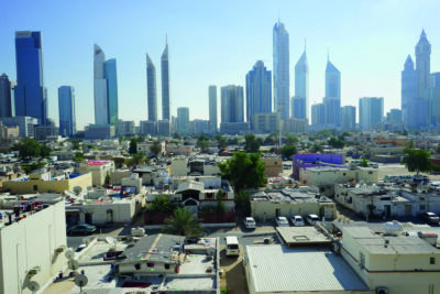 Dubai. Sviluppo urbano in contrapposizione. Courtesy National Pavilion UAE – la Biennale di Venezia.