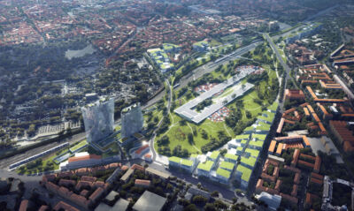 Progetto di Mad architects per gli scali ferroviari dismessi