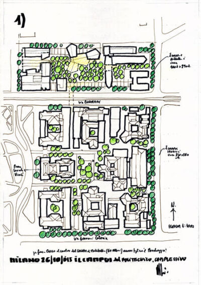 Masterplan di Renzo Piano per il Politecnico di Milano