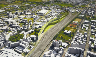 Progetto di Zucchi per gli scali ferroviari dismessi (Lambrate)