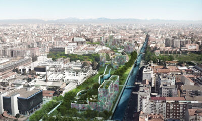 Progetto di Tagliabue EMBT per gli scali ferroviari dismessi (Porta Genova)