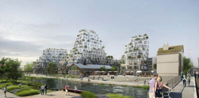 L’îlot de l’Octroi, render MVRDV