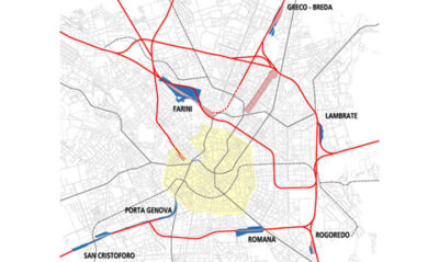 Mappa degli scali ferroviari dismessi