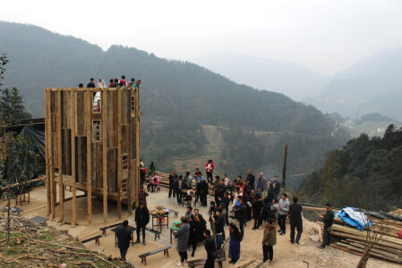Rural Urban Frameworkd_An Old-New House Recycling The Rural during the Celebration ®John Lin