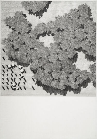 Costantino Dardi
Museo immaginario per Giorgio De Chirico (1991) Prospettiva, 1991
China su carta da lucido
(Courtesy Fondazione MAXXI)