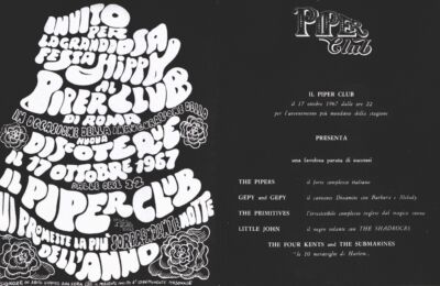 Invito per la festa dei fiori, 1967