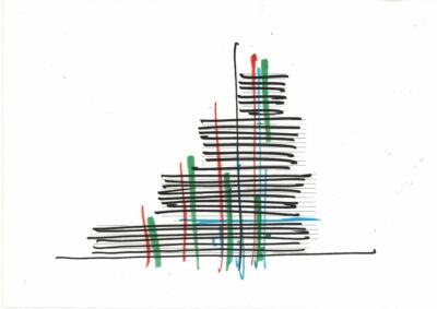 Esquisse iconique Renzo Piano © RPBW