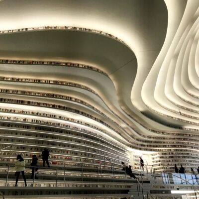 Tianjin Binhai Library (©Lidia Preti)