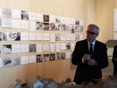 David Chipperfield in Basilica Palladiana © Alberto Vignolo