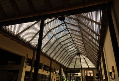 Simon Velez. Ristorante a Bogotá (foto di Luca Bullaro. Universidad Nacional de Colombia)