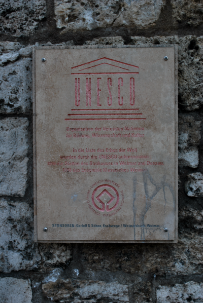 Weimar, patrimonio mondiale Unesco © Foto di Daniela Völkel
