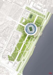 Volgograd Arena ©GMP Architekten