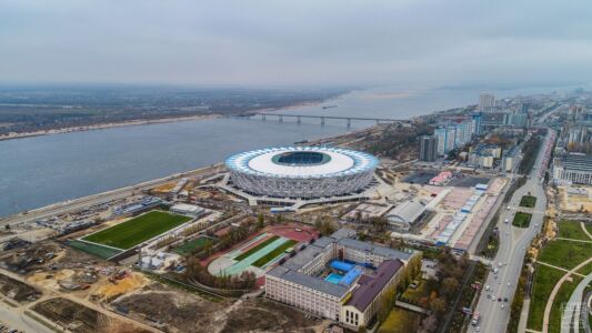 Volgograd Arena ©Stroytransgaz