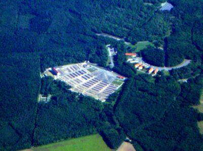 Weimar, KZ-Buchenwald, vista aerea, Foto source Wiki