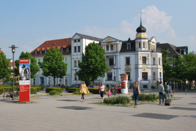 Weimar, piazzale della Stazione © Foto di Daniela Völkel