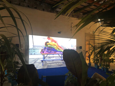 Una installazione all'interno di Palazzo Butera (© Lucia Pierro e Marco Scarpinato)