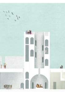 “The Tagus Baths: Spaces of Water and Light in Aterro da Boavista.” (Courtesy Maria Morais / KOOZA:RCH)