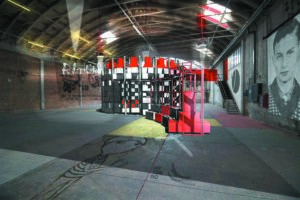 Progetti di riuso temporaneo degli edifici in via Gioia (gruppo coordinato da Marzia Zamboni e composto da Giovanni Avosani, Matilde Bianchi, Arianna Bordina, Stefano Carbone, Giacomo Giacalone, Giuseppe Hermann, Silvia Fornaciari, Anna Pach Rudnicka)