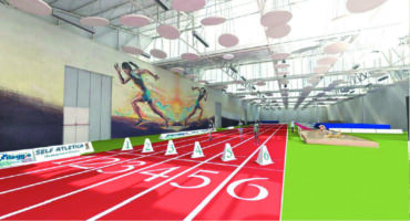 Atletica leggera (progetti di riuso temporaneo degli edifici in via Gioia del gruppo coordinato da Andrea Rinaldi e composto da Livio Beneventi, Elena Cattani, Laura Credidio, Lucio Iotti, Irene Passerini, Anna Scuteri)