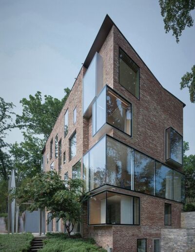 NADAAA, Rock Creek House, Washington DC, 2016