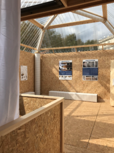 Cart Home. Vista interna verso la zona giorno