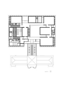 Pianta ultimo piano (© gmp)