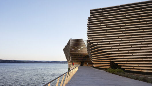 La vista del fiume dal V&A Dundee (©HuftonCrow)