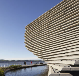 La vista del fiume dal V&A Dundee (©HuftonCrow)