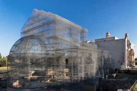 Premio speciale alla committenza: Soprintendenza Archeologica della Puglia e Segreteria Regionale MIBAC per la realizzazione del progetto di Edoardo Tresoldi “Dove l’arte ricostruisce il tempo”, Manfredonia (Foggia, 2016 - © Roberto Conte)