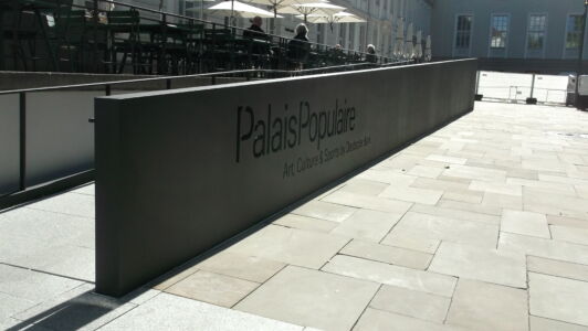 Palais Populaire, dettaglio rampa accesso (©Daniela Völkel)